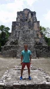 The main pyramid at Muyil. 