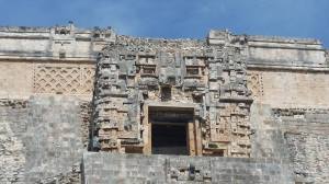 Detail of the top of the pyramid.